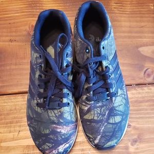 Mens ZX Flux Camo Shoes Size 7